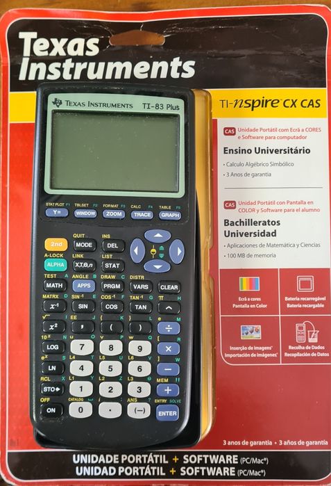 Máquina calculadora TI-NSPIRE  83 PlusCX CAS