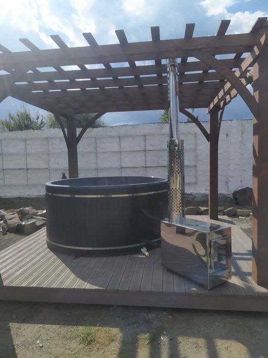 Чани Купіль на дрова Офуро Басейн Мобільний Спа комплекс Баня Сауна