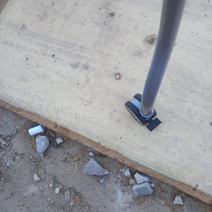 Secretária de vidro