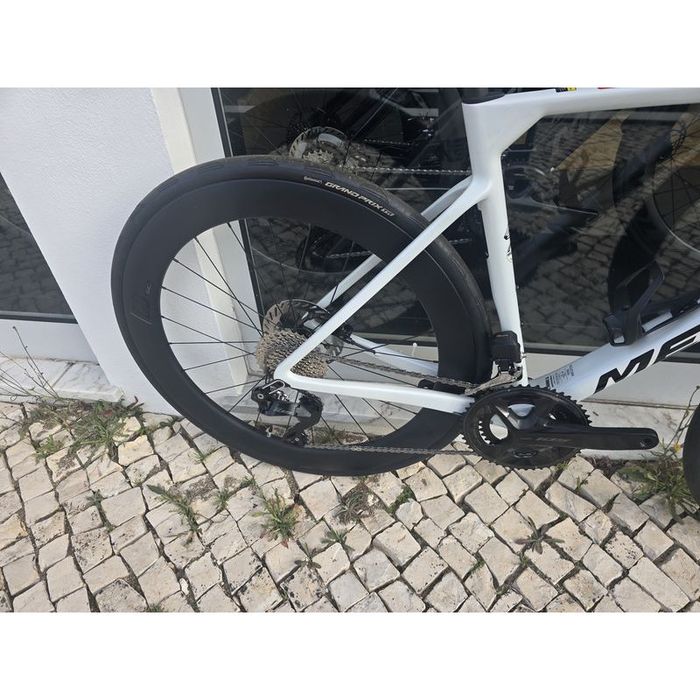 Merida carbono com rodas carbono