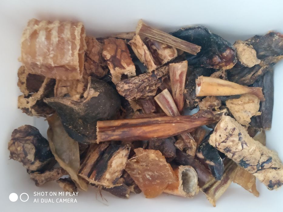 Лакомства сушоности для собак