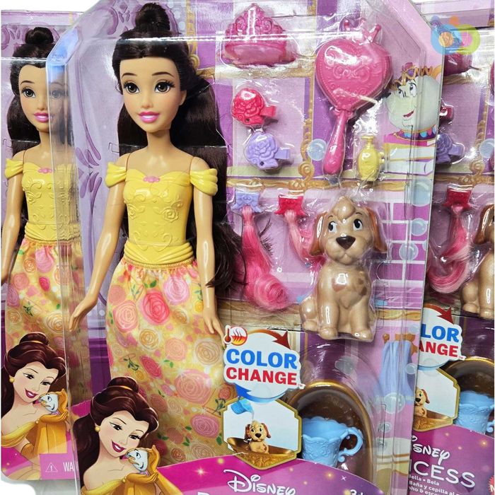 Ігровий набір з лялькою Mattel Disney Princess Belle Белль! (JFC42)