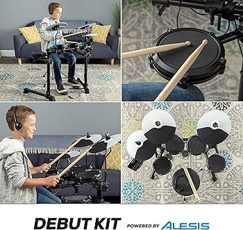 Alesis Debut Kit bateria electrónica oferta Sennheiser HD 450 BT