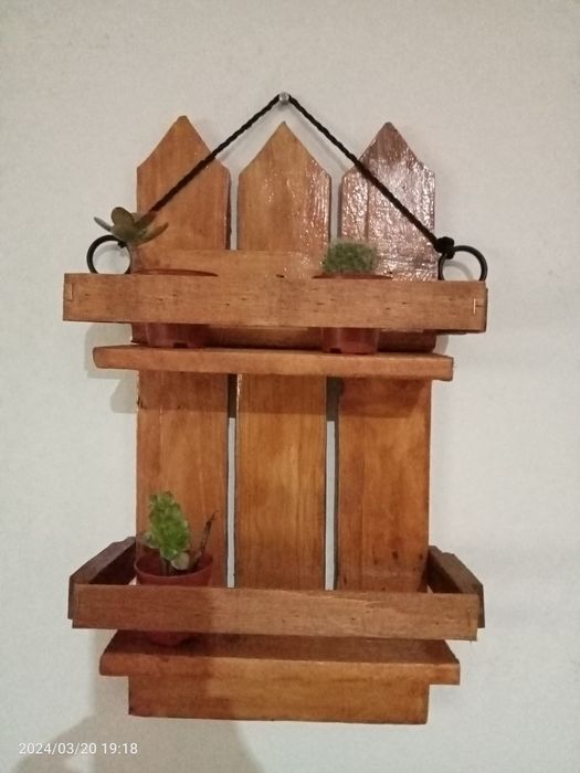 Lindo porta plantas para decoração fabricação artesanal!