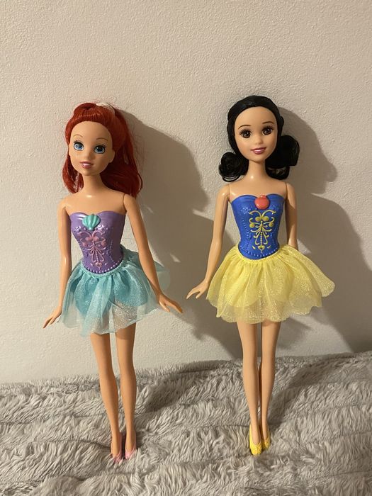 Lalki Księżniczki Disney Syrenka Ariel i Śnieżka
