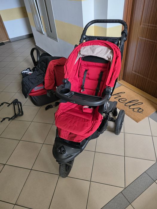 Wózek Baby Jogger City elite full komplet Czerwony