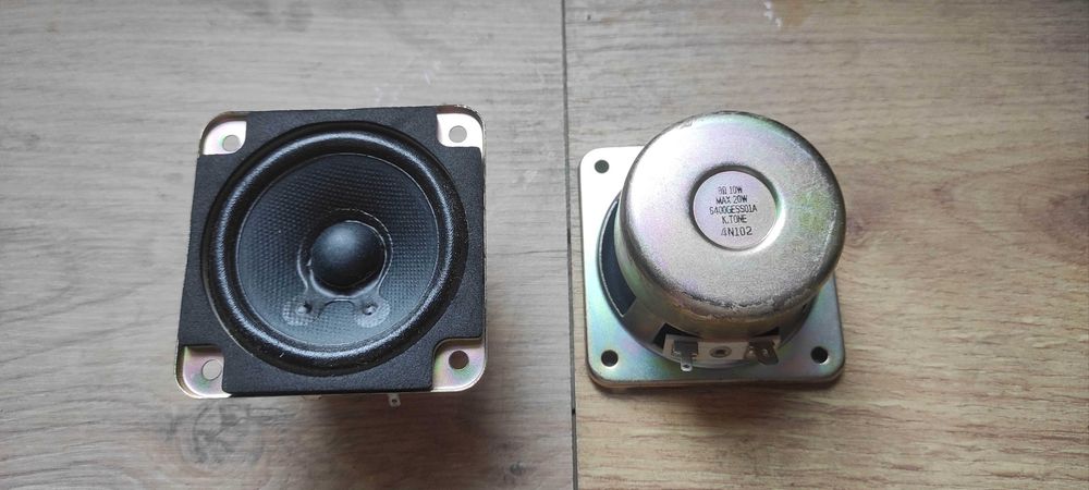 Głośniki wysokotonowe/ niskotonowe - SONY/ Samsung - nowe -8 Ohm