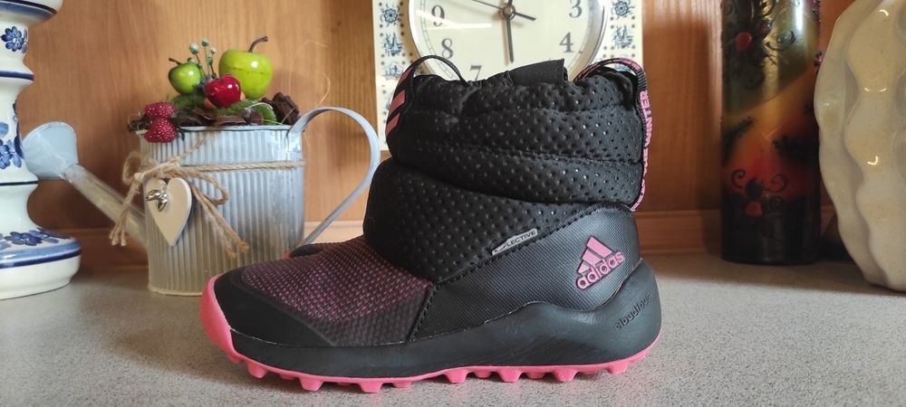 buty zimowe Adidas dla dziewczynki rozmiar 30