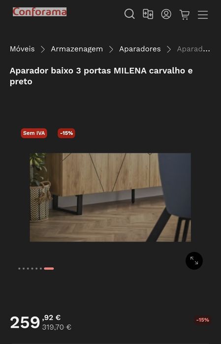 Aparador Conforama