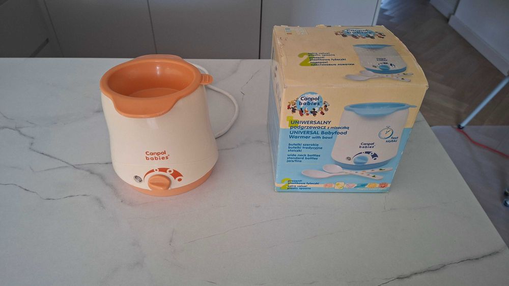 Podgrzewacz do butelek zupek canpol babies sprawny