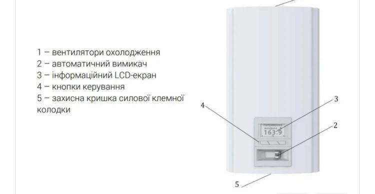 Стабілізатор напруги  однофазний  Елекс Ампер Герц  ціна від виробника