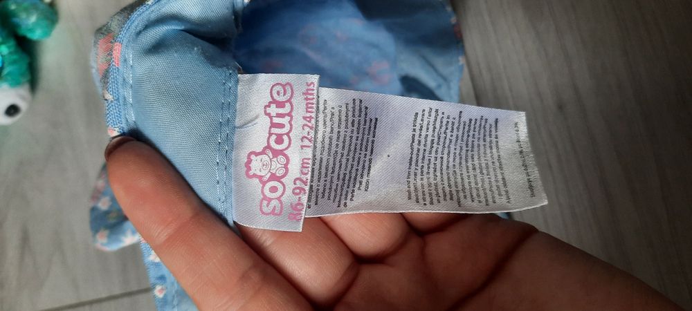 Kapelusik niemowlęcy UV 50 + czapka z daszkiem