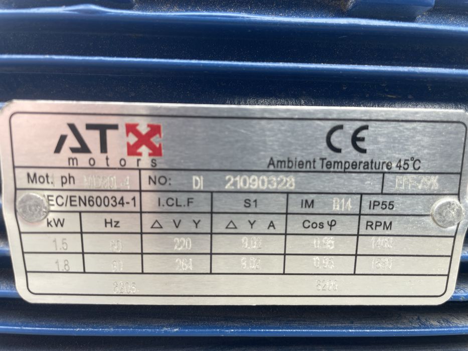 Motor eletrico com hidraulico