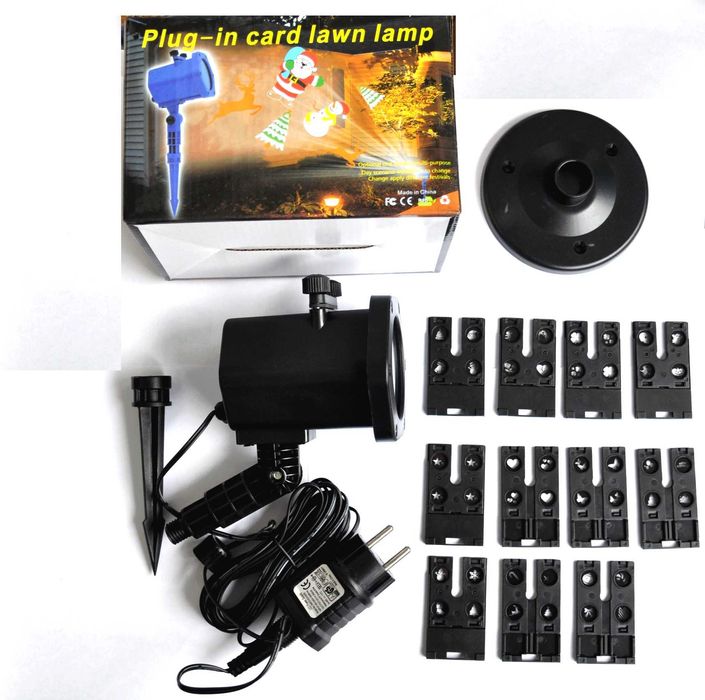 Projektor Laserowy Led 12w1 do Dom Świąteczny Star Ogrodowy STUDNIÓWKA