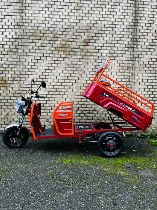 Скутер Crosser CARGO 12 грузовой/универсальный трицикл 800W 2025 Blue