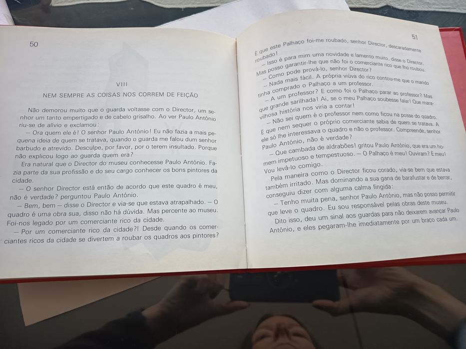 Livros infantis O quadro roubado eA rainha das cores