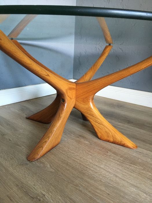 Illum Wikkelsö for C. F Christensen stół vintage 60s