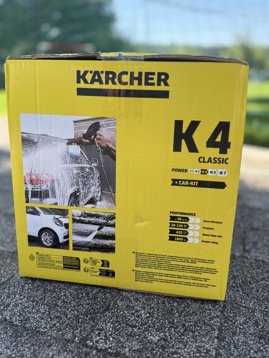Kärcher K4 Classic Car Kit – nowa, fabrycznie zapakowana
