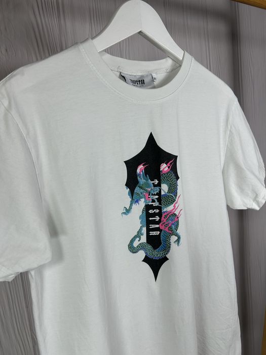 TRAPSTAR Dragon Big Logo футболка з гарним дизайном