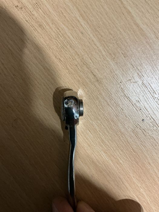 Ключ тріскачка 72зуби, шестигранний адаптер 6,35мм трещотка 1/4 біти