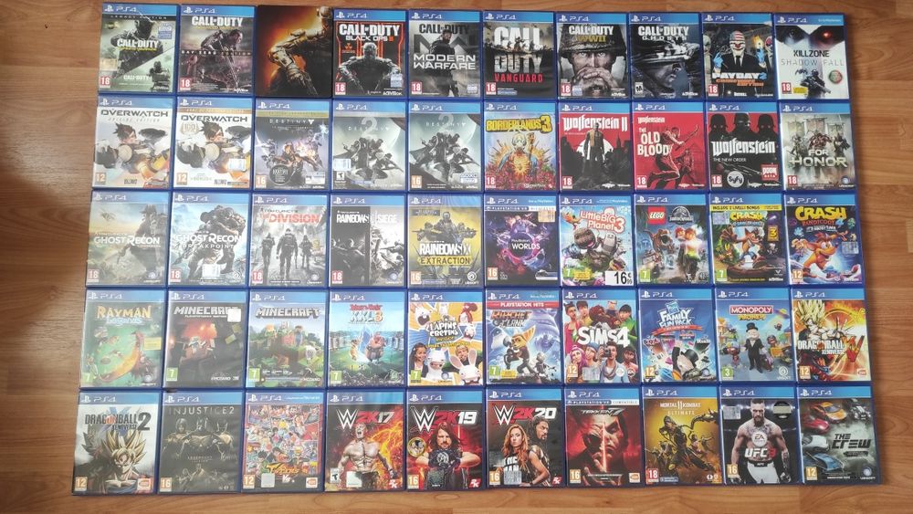 Jogos PlayStation 4, PS5, switch e Xbox One