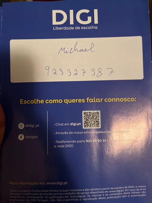 Contrato Digi para casa