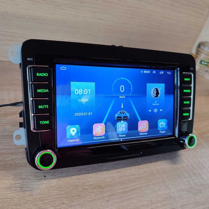 Магнітола 4/64 Skoda Fabia Octavia A5 Superb Rapid Roomster CarPlay 4G
