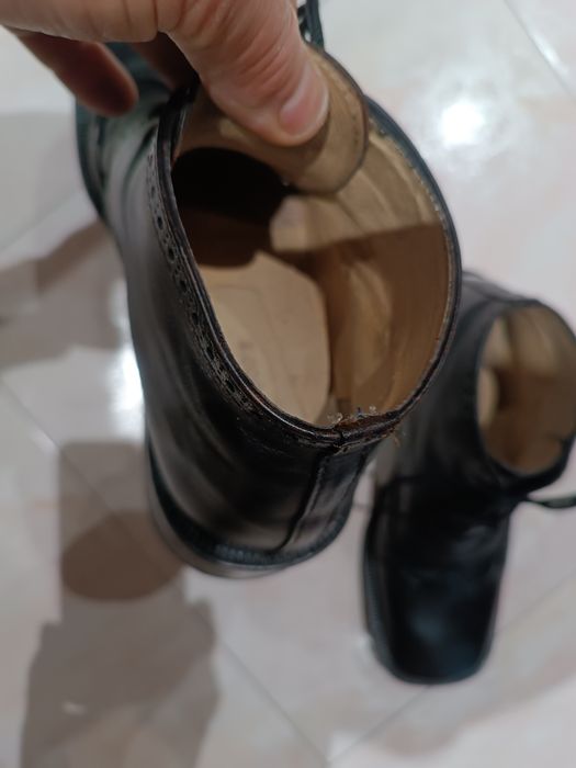 Botas em couro N°41