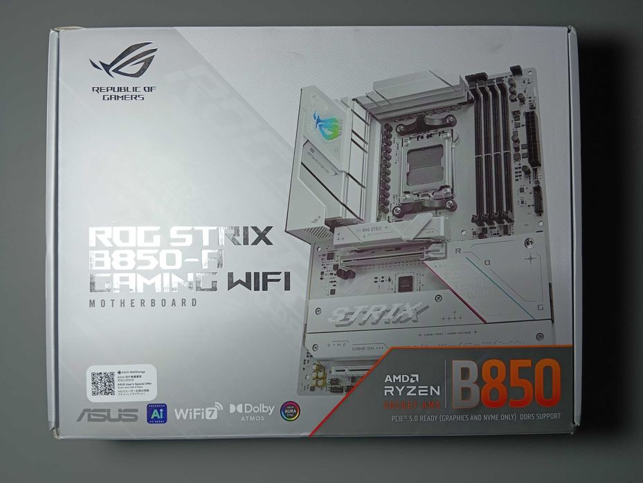Материнська плата ASUS ROG STRIX B850-A GAMING WIFI