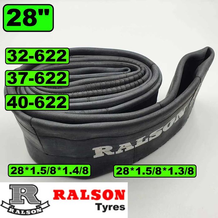 Камера Ralson для велосипеда 16, 20, 24, 26, 29 32-622 37-622 40-622