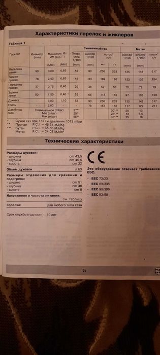 Продам Газовую печь Indesit