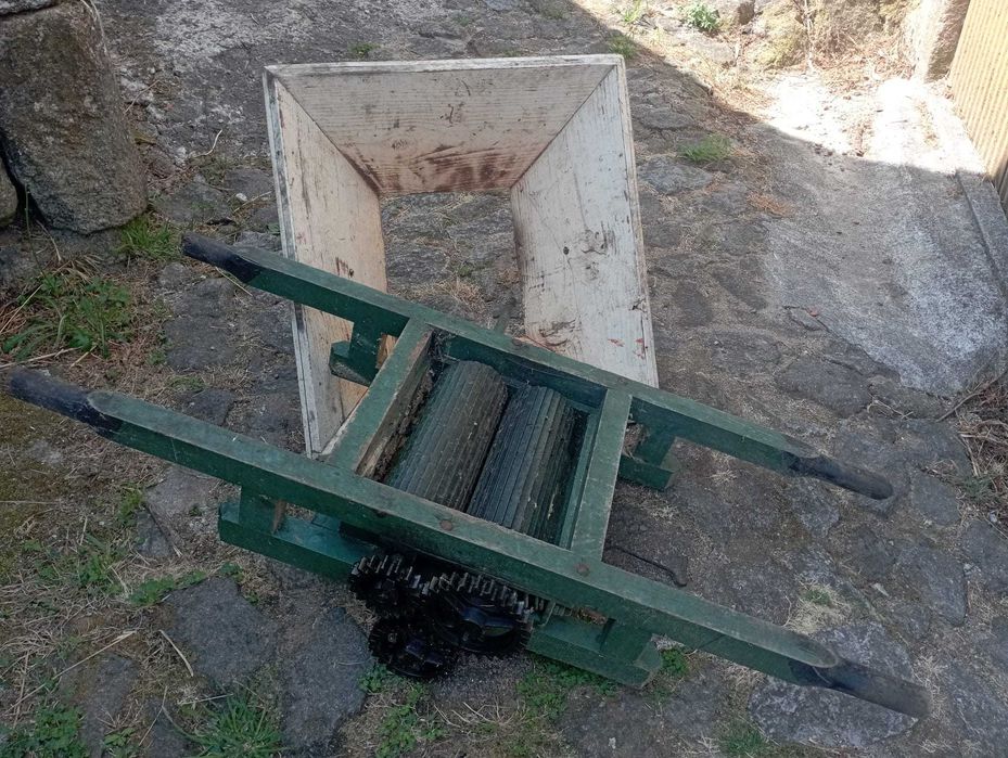 Pipas e Raladeira de uvas