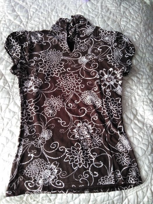 Bluzeczka/półgolf z krótkim rękawem rozm.36