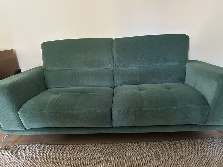 Sofa verde - 2 lugares