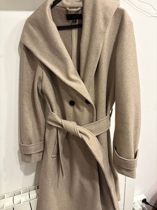 Casaco Sobretudo c/ capuz Zara Novo Mulher