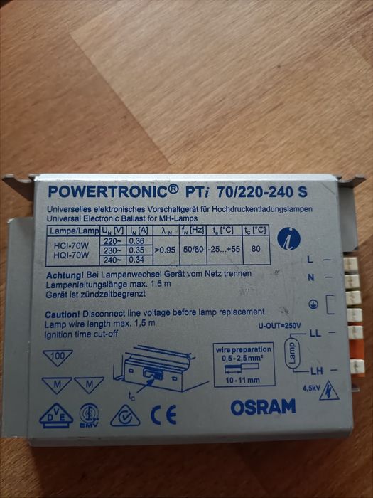 Stateczniki balast Osram