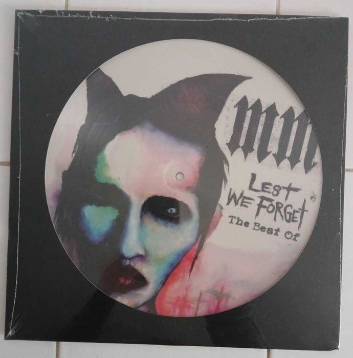Marilyn Manson ‎– Lest We Forget - The Best of...Picture disc