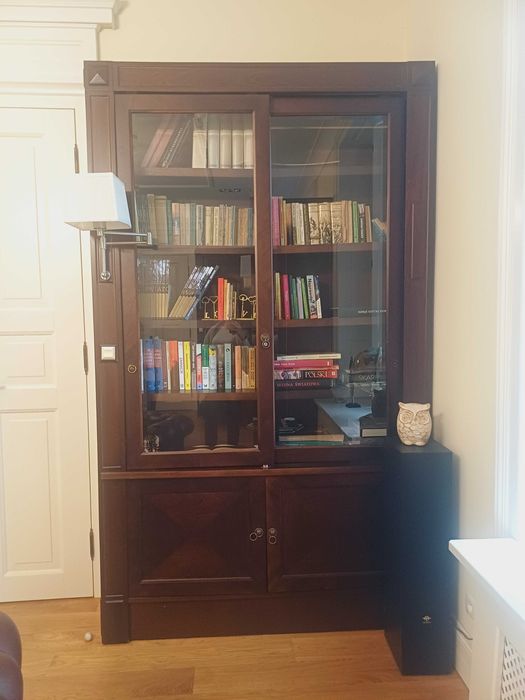 Stylowa szafa na książki - biblioteczka