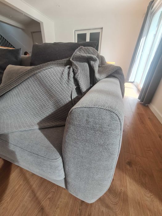 Sofá Ikea 3 Lugares com chaise longue