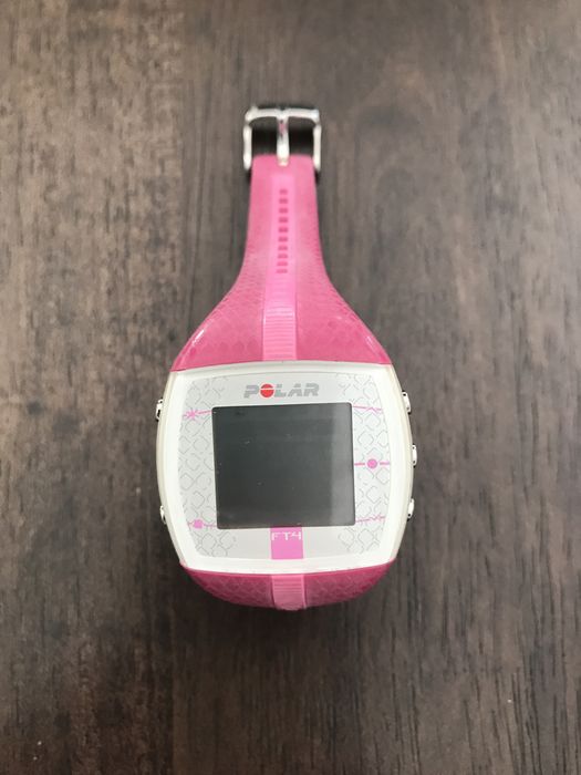 Relógio Polar FT4 rosa + Relógio Geonaute preto