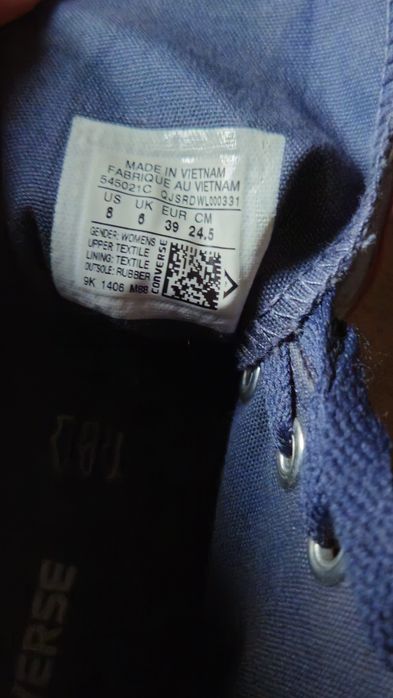 Trampki Converse All Star rozmiar 39