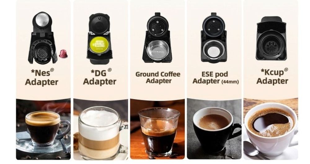 Капсульна кавоварка 5 в 1 HiBREW H2B