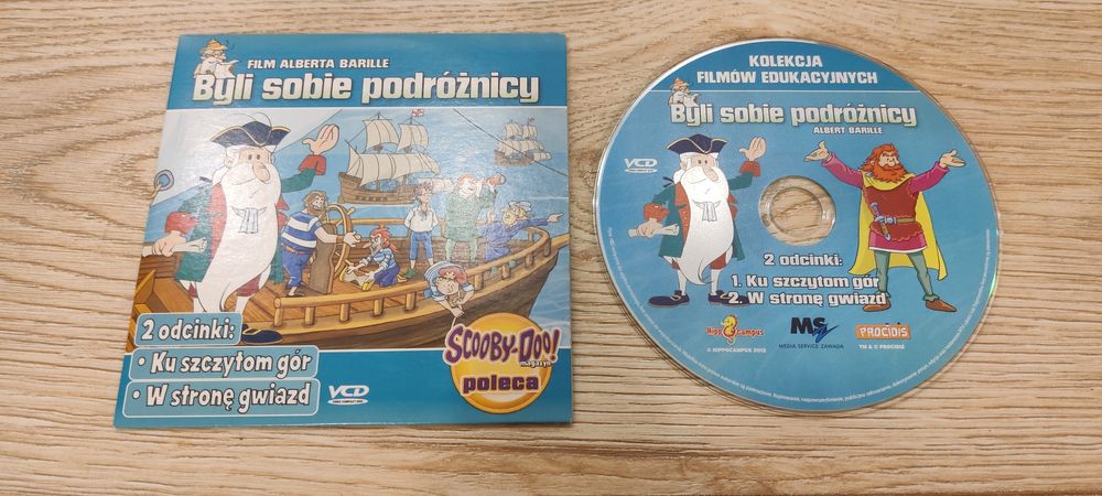 4 szt. Plyty VCD CD DVD Lazy Town Rodzina Pytalskich Geronimo Stilton