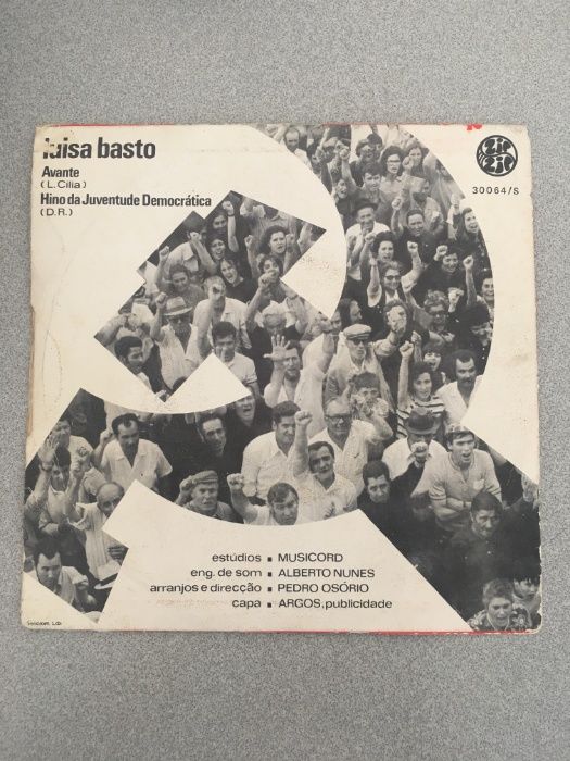 Vinil Singel - Luisa Bastos - Avante