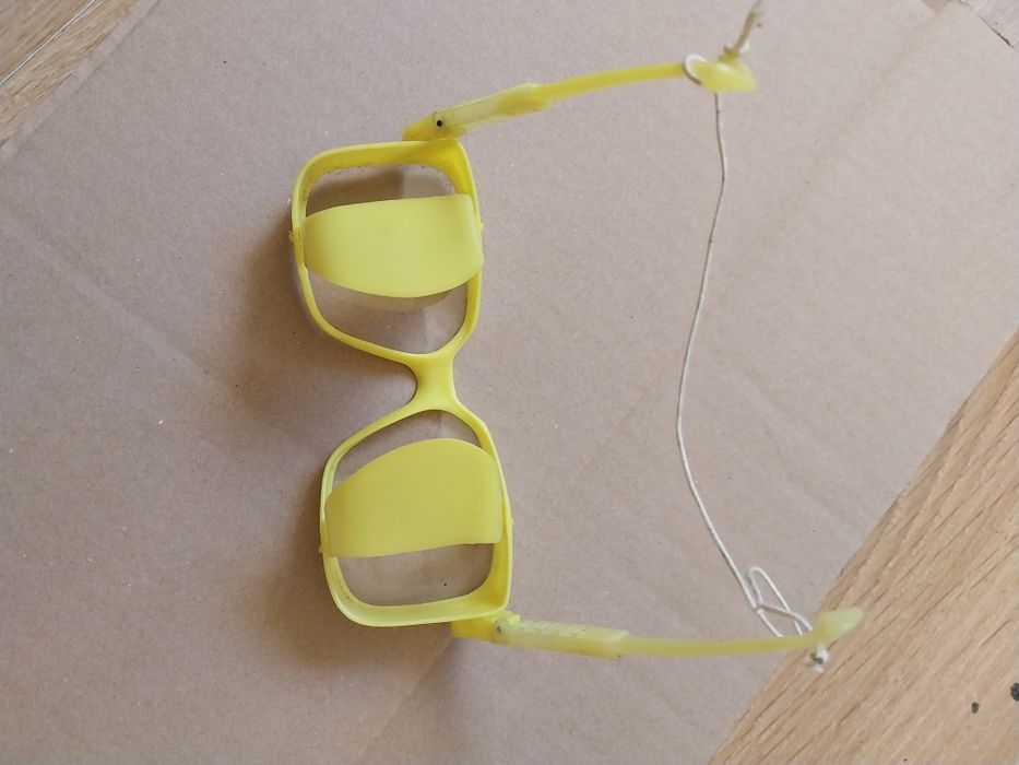 Stare okulary pływackie prl