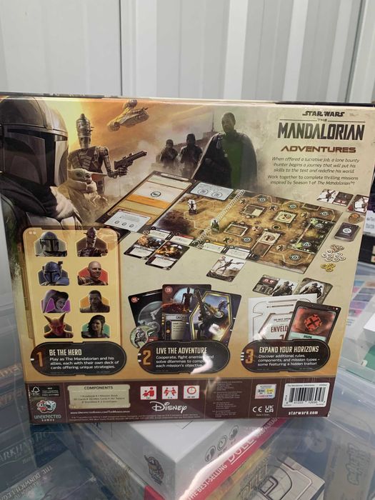 jogo de tabuleiro Star Wars The Mandalorian ***NOVO E SELADO***