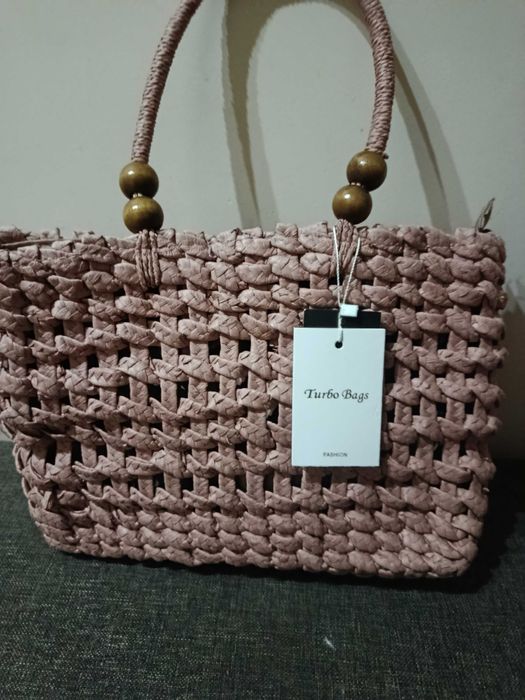 Torebka pleciona wiosna/lato nowa