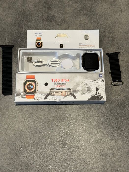 Smart watch ultra T800 czarny