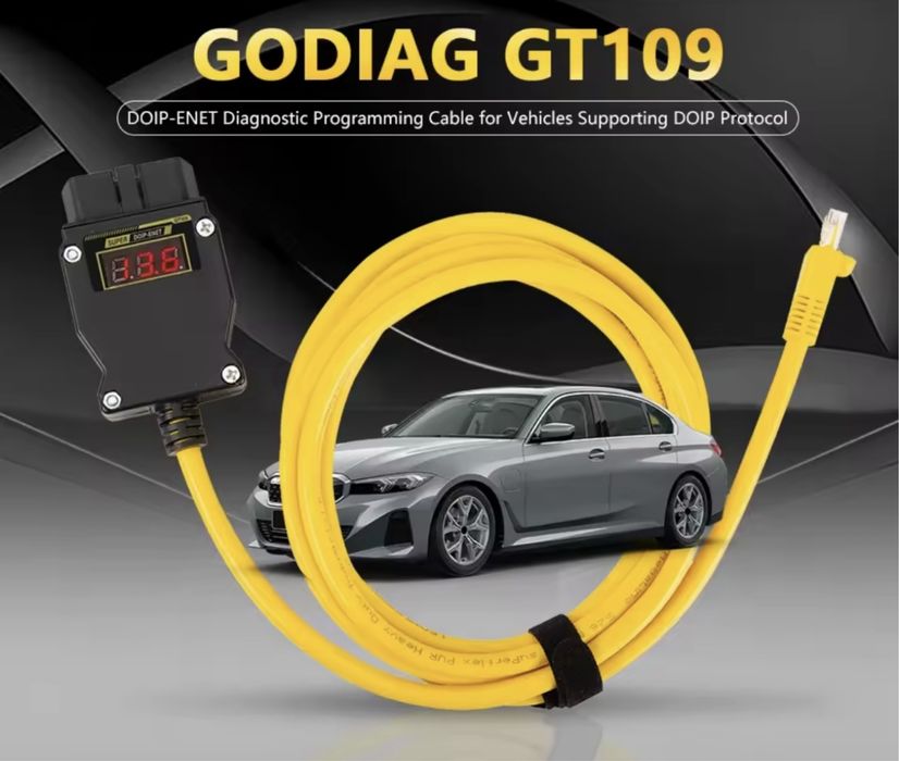 ENET Ethernet-кабель OBD2 для BMW E-SYS ICOM 2 Кодування