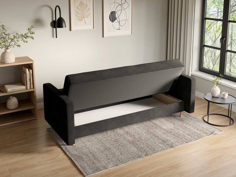 Wersalka Nadia z bokami, kanapa, sofa, łóżko. Sprężyny, pojemnik!